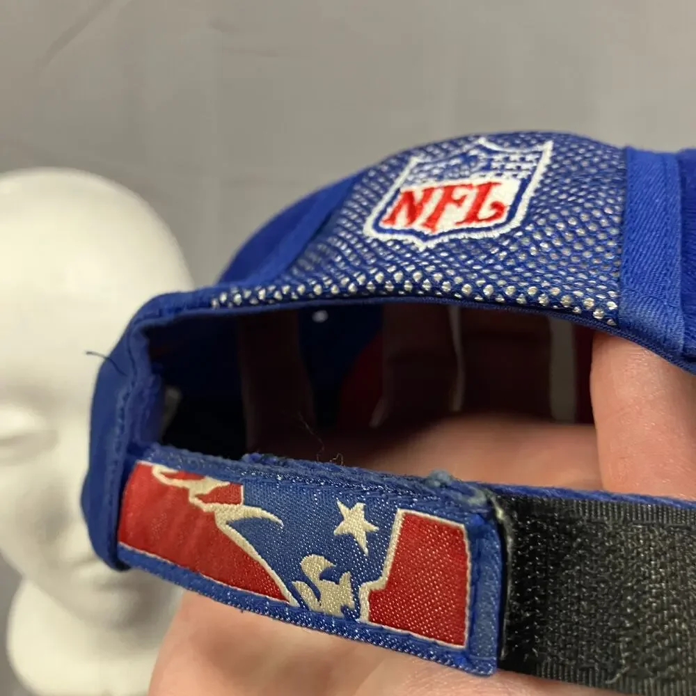 New England Patriots Hat Blue Red NFL Pro Line Sports Specialties Adjustable Cap